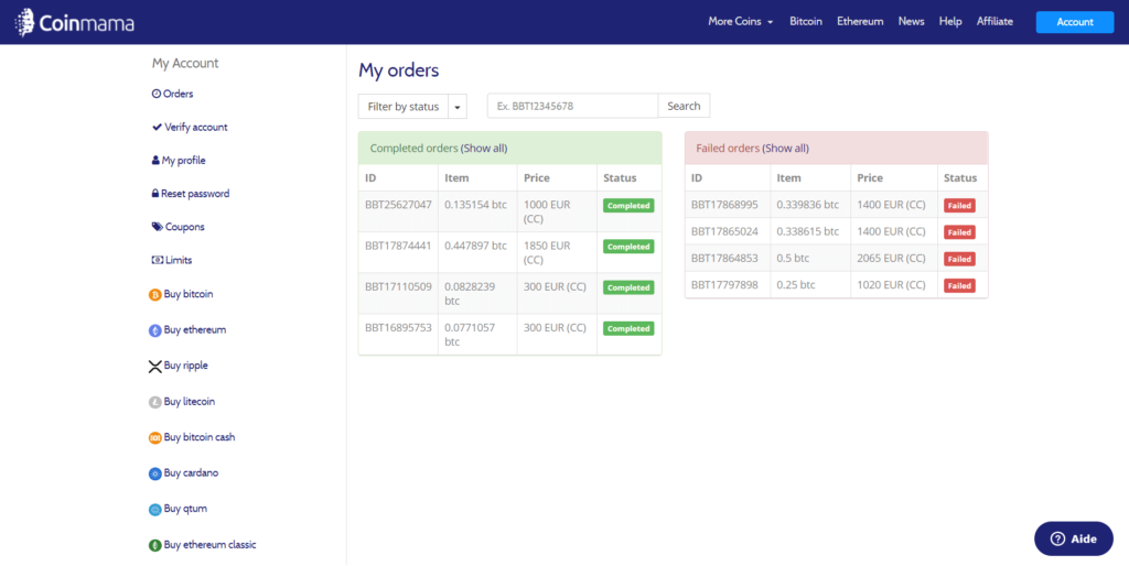 acheter ethereum sans frais 
