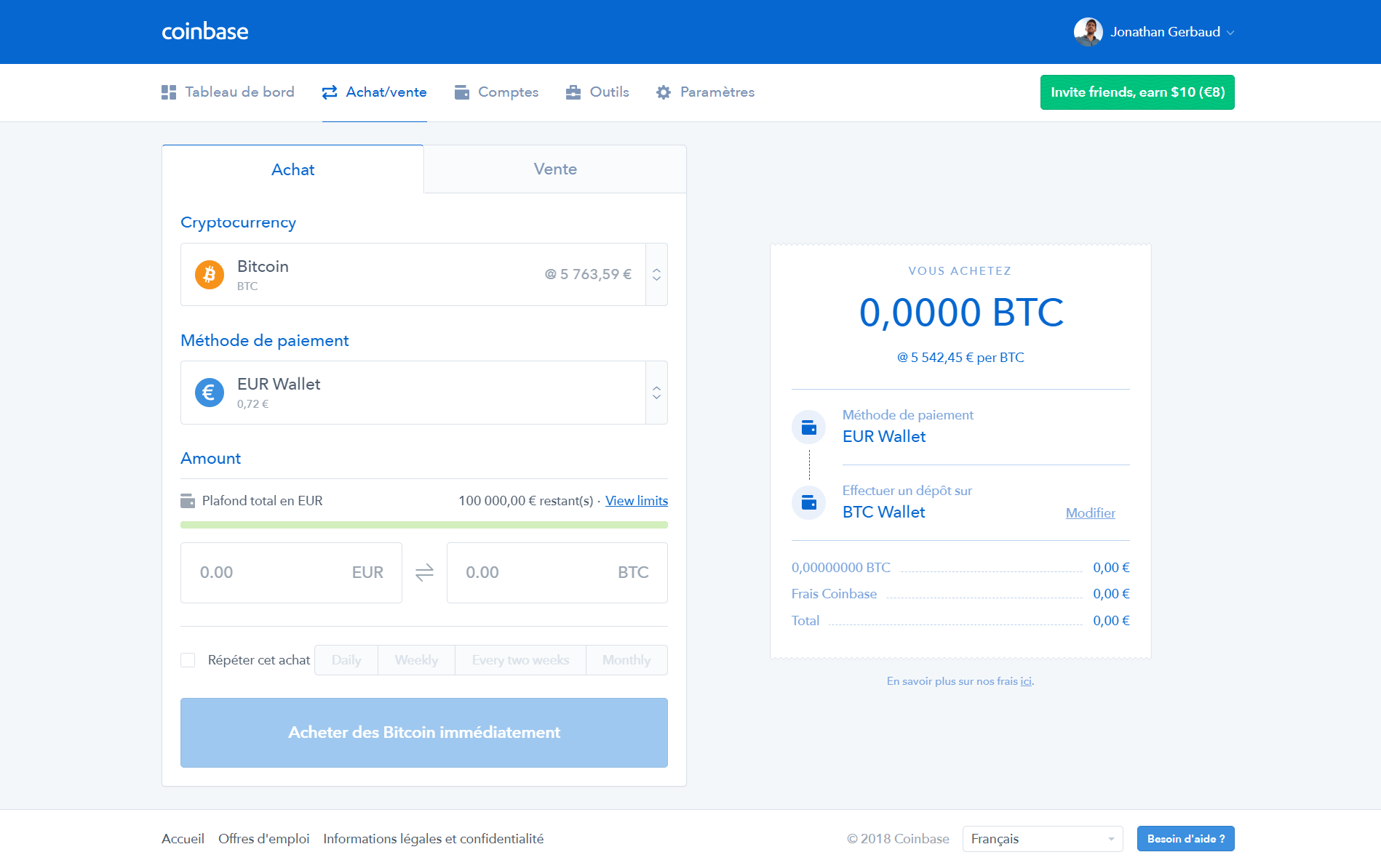 cours ethereum euro investing