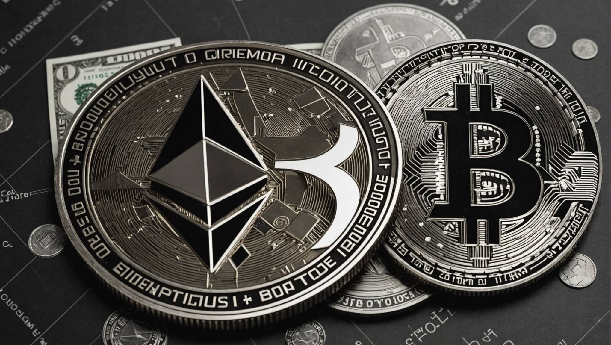Ancienne Ecole Ethereum ou argent BTC